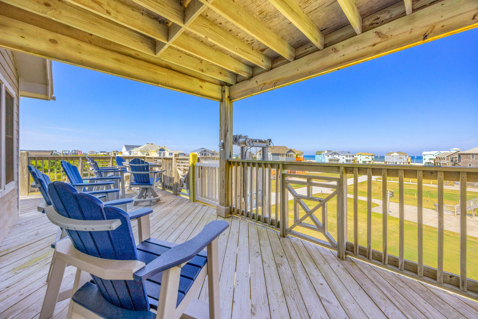 Surf Or Sound Realty 928 Surfs Up Rodanthe Deck 1