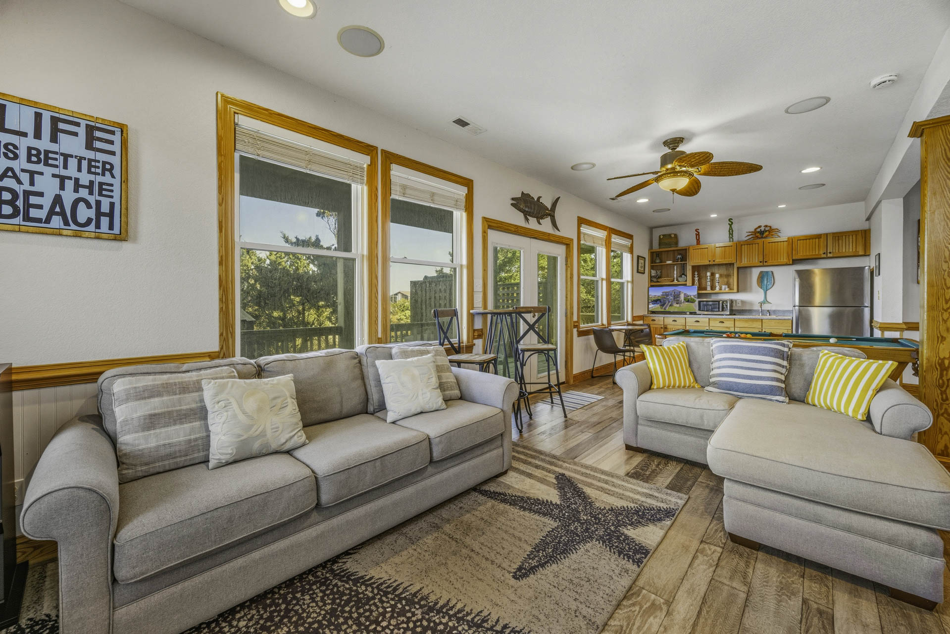 Surf Or Sound Realty 1233 High Tide Haven Game Room 1