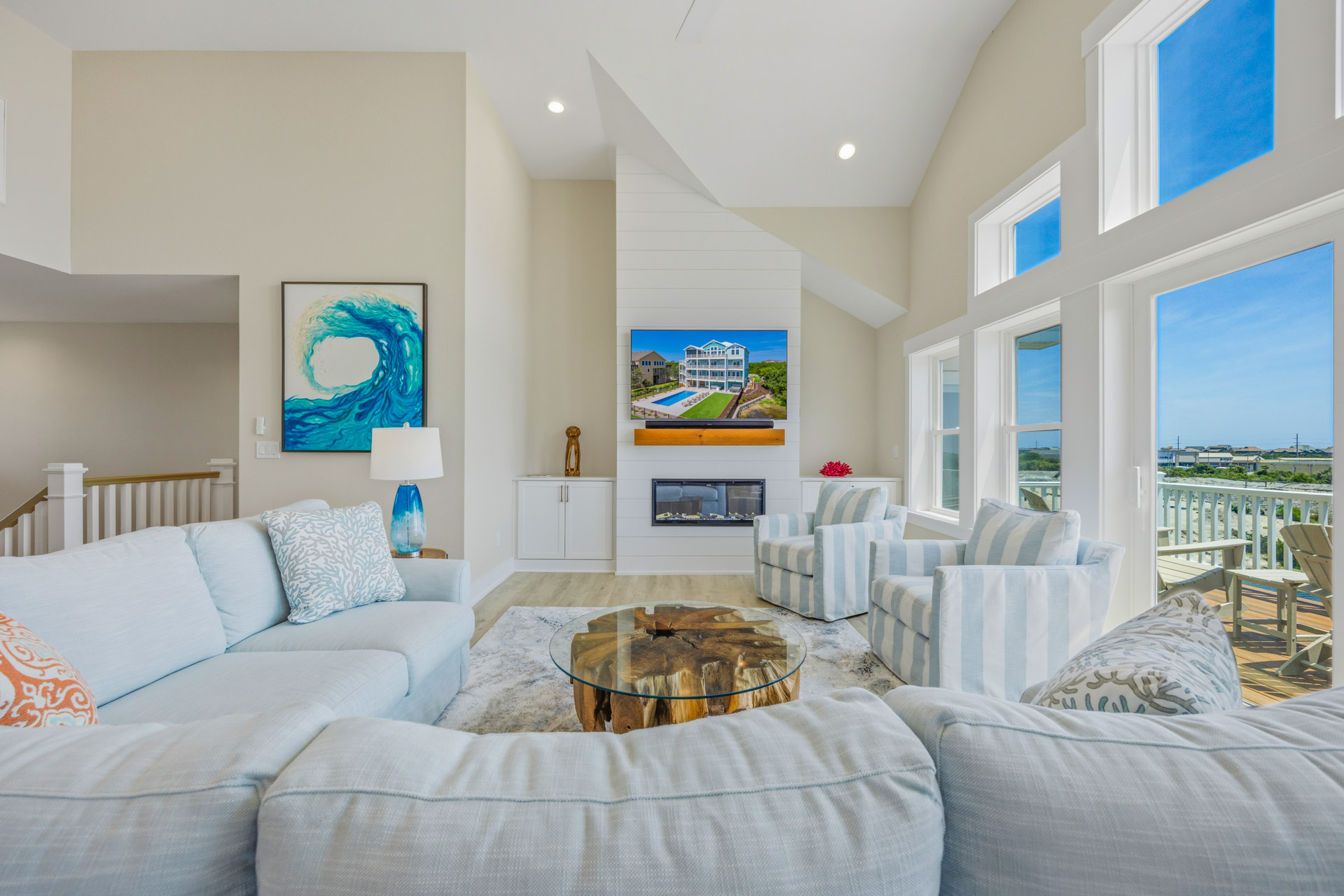 Surf Or Sound Realty 1225 Castaway Cove Great Room 3