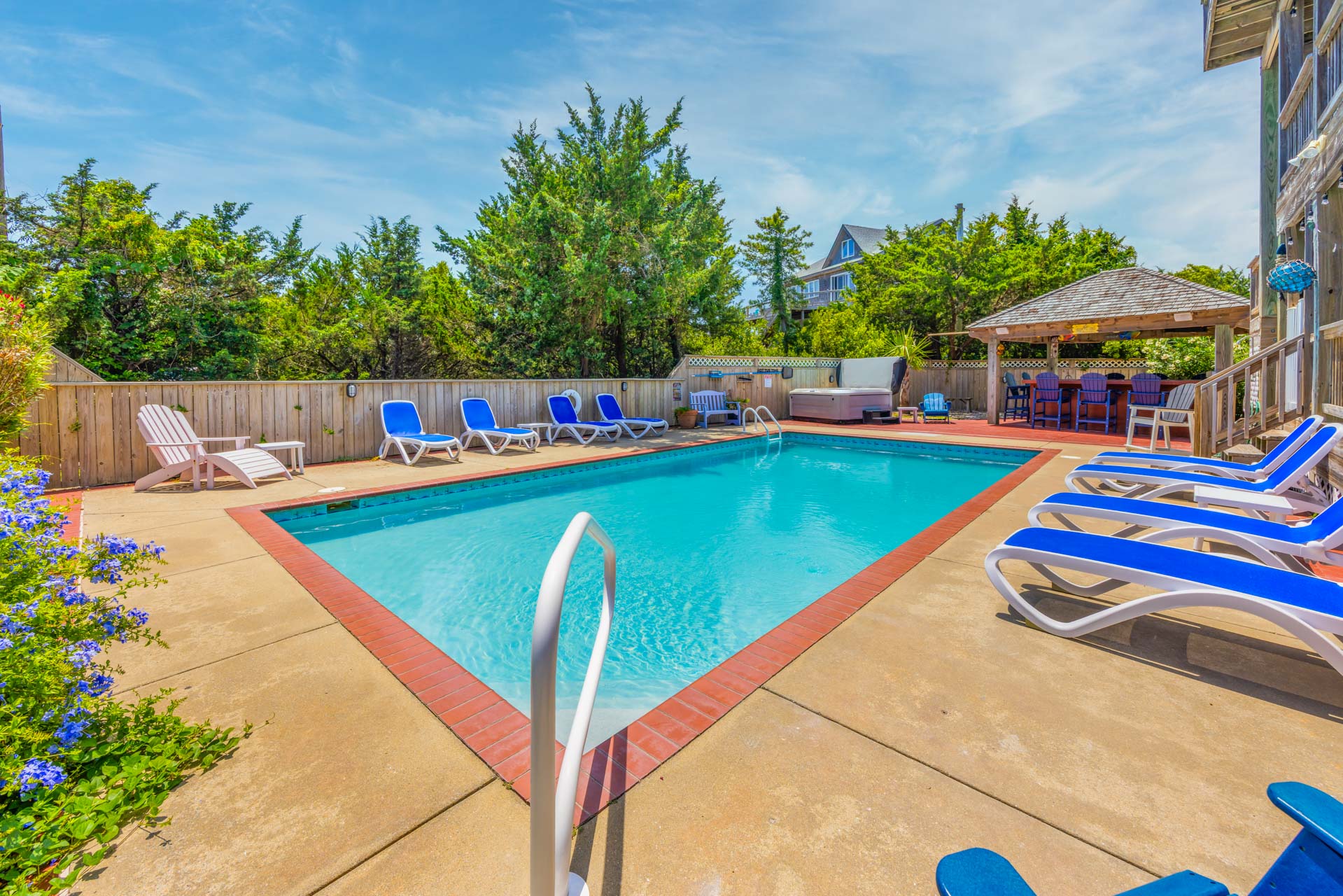 Surf Or Sound Realty 303 Casa Azul Pool Area 2
