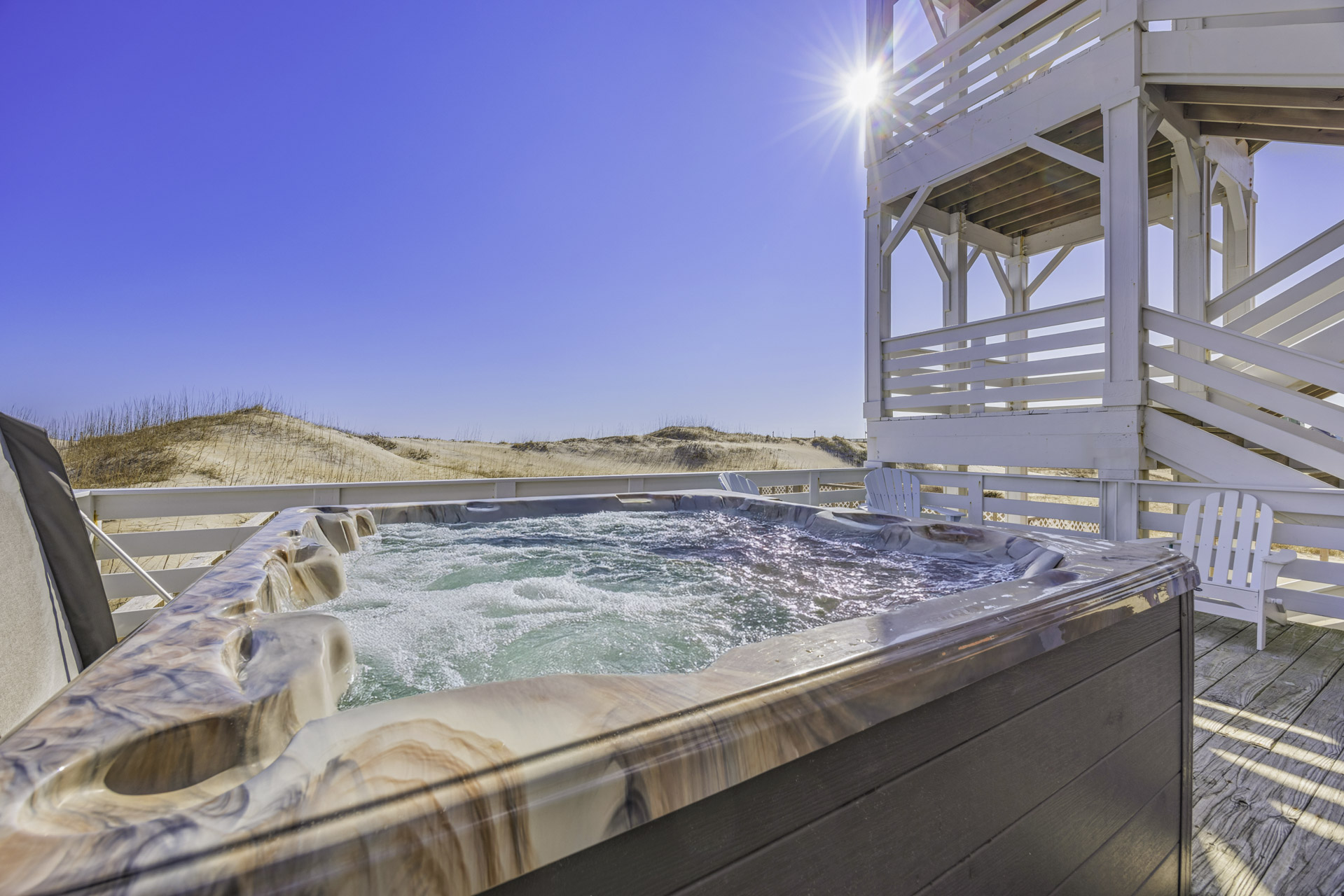 Surf Or Sound Realty 575 Rodanthe Paradise Hot Tub 2