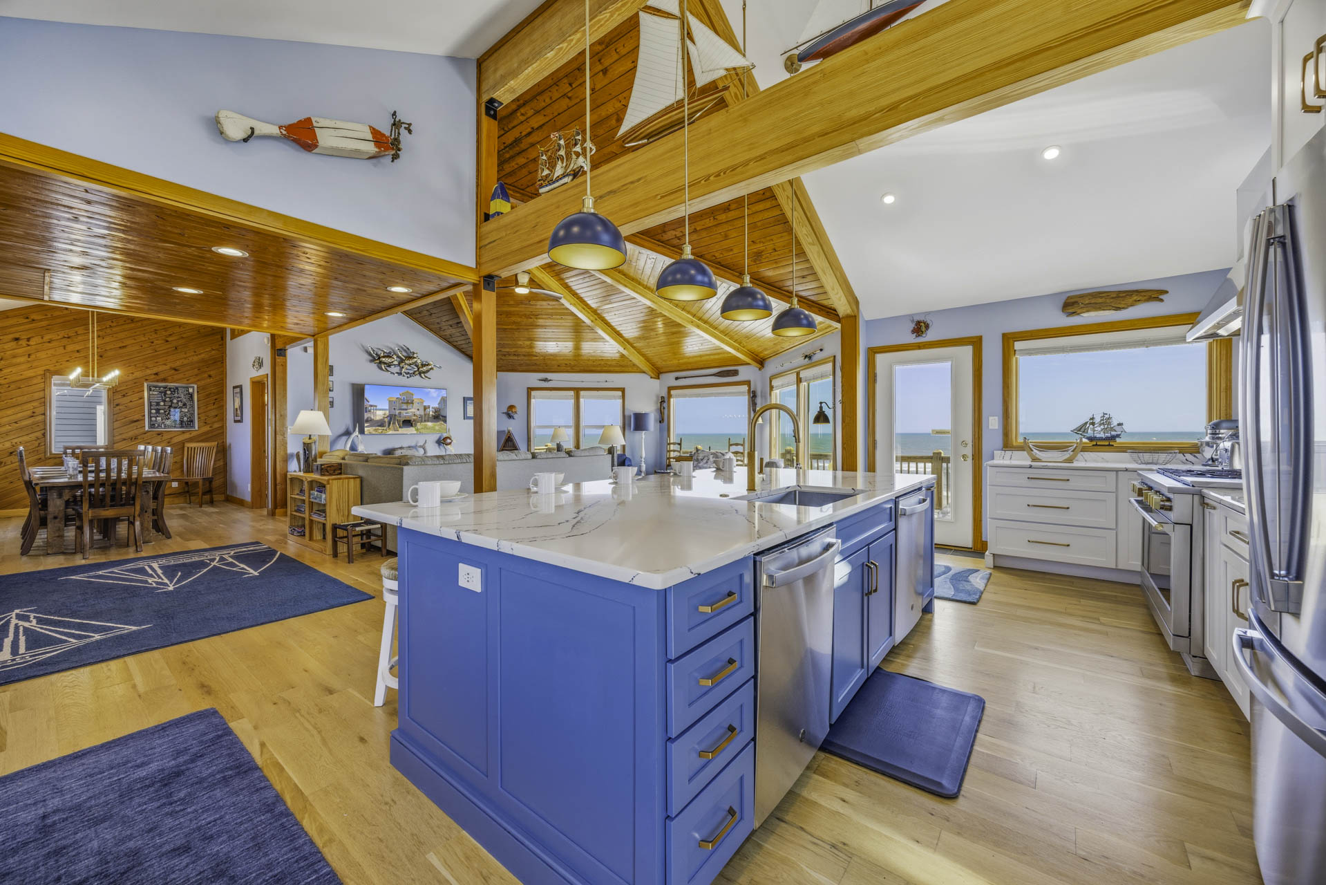 Surf Or Sound Realty 1025 Pflueger's Lure Kitchen 6