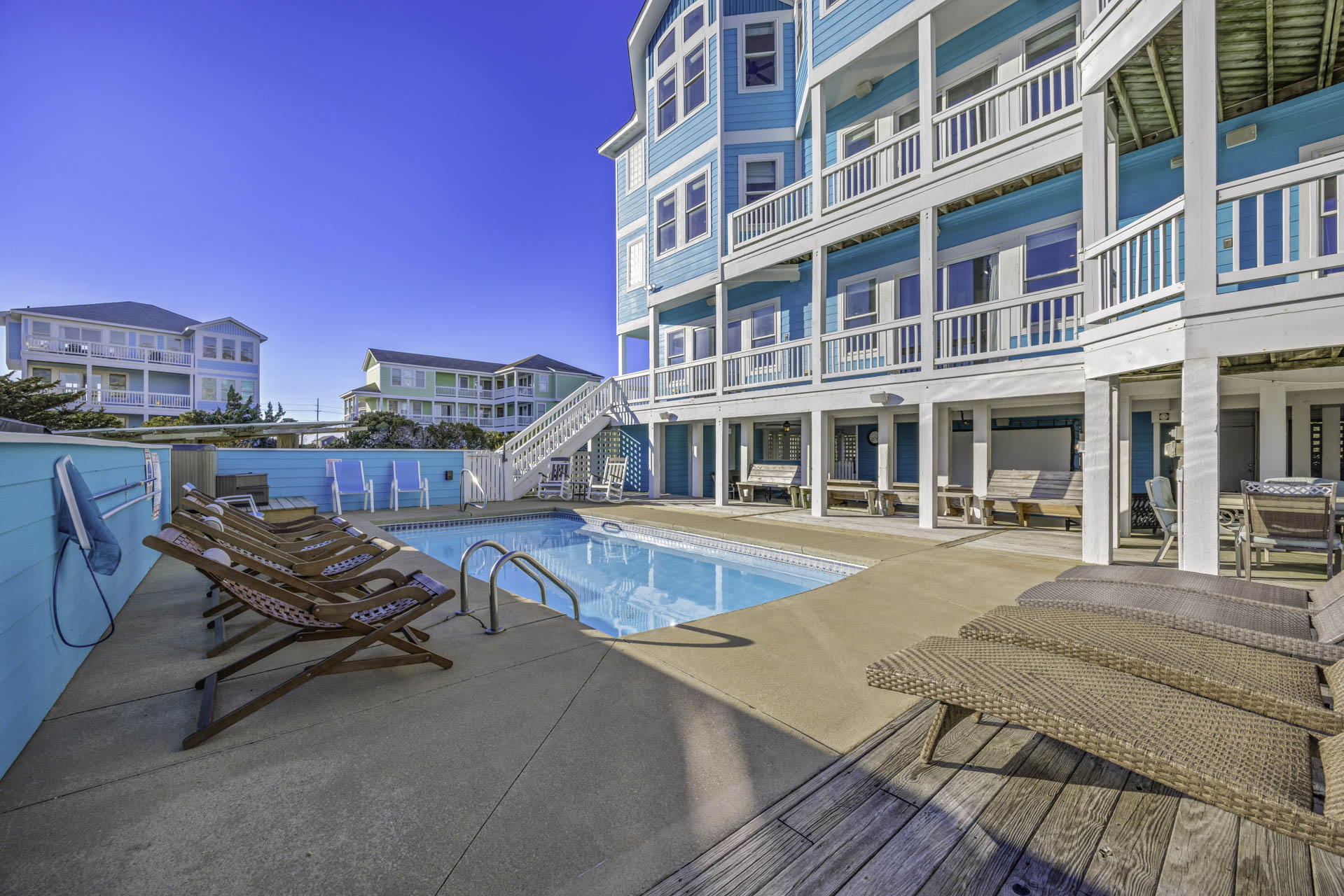 Surf Or Sound Realty 534 Peaceful Retreat Pool Area 4