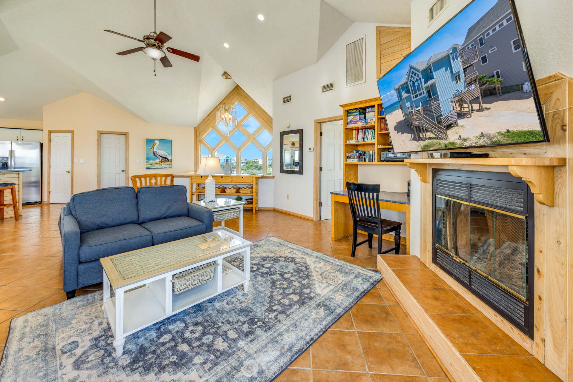 Surf Or Sound Realty 751 Windows To The Sea Great Room 2