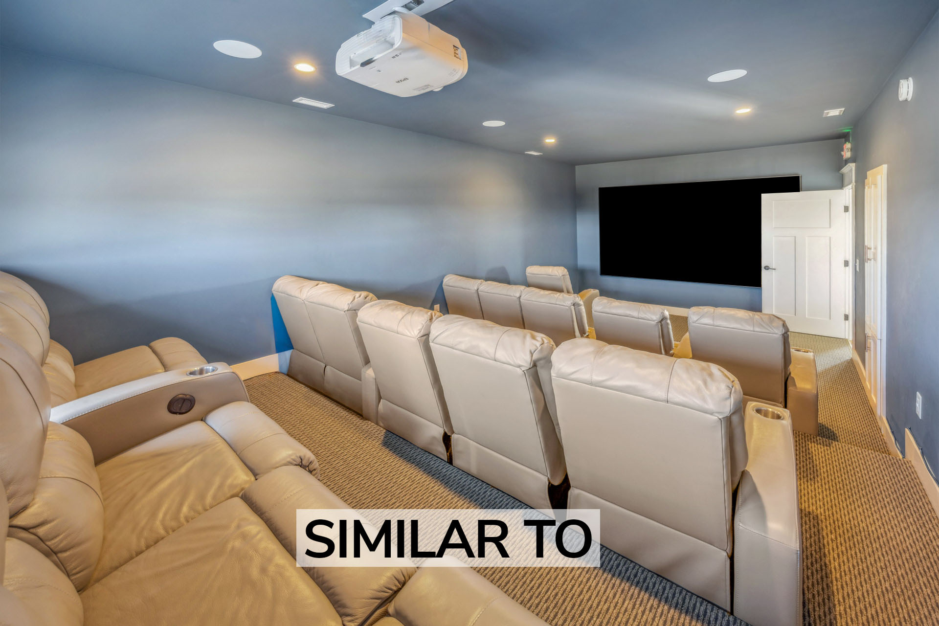 Surf Or Sound Realty 1238 TBD Theater Room Similar To
