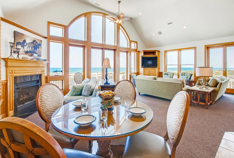 Surf Or Sound Realty Monkeys Beach House 270 Great Room 5 3352090