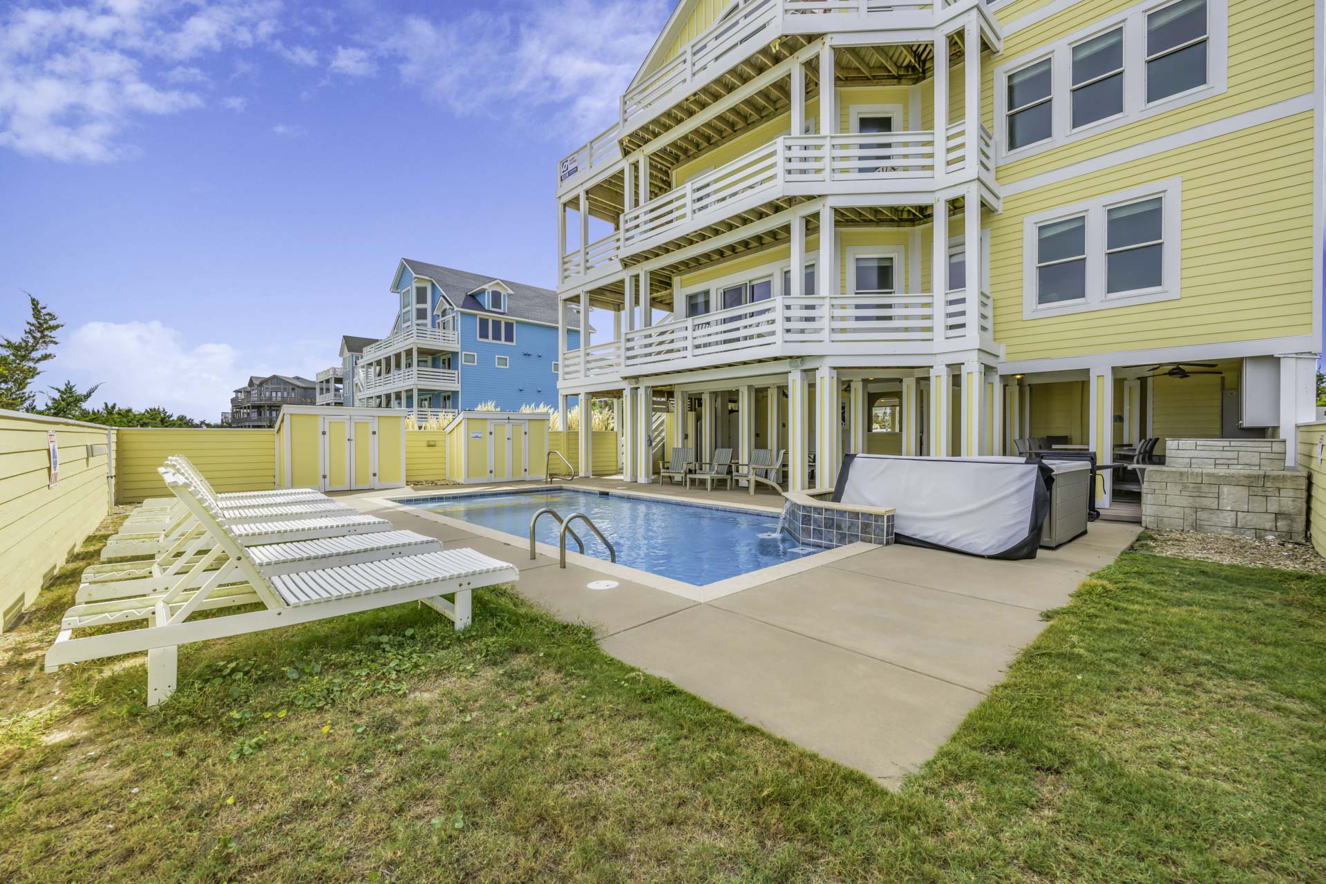 Surf Or Sound Realty 683 Rising Sun Pool Area 3