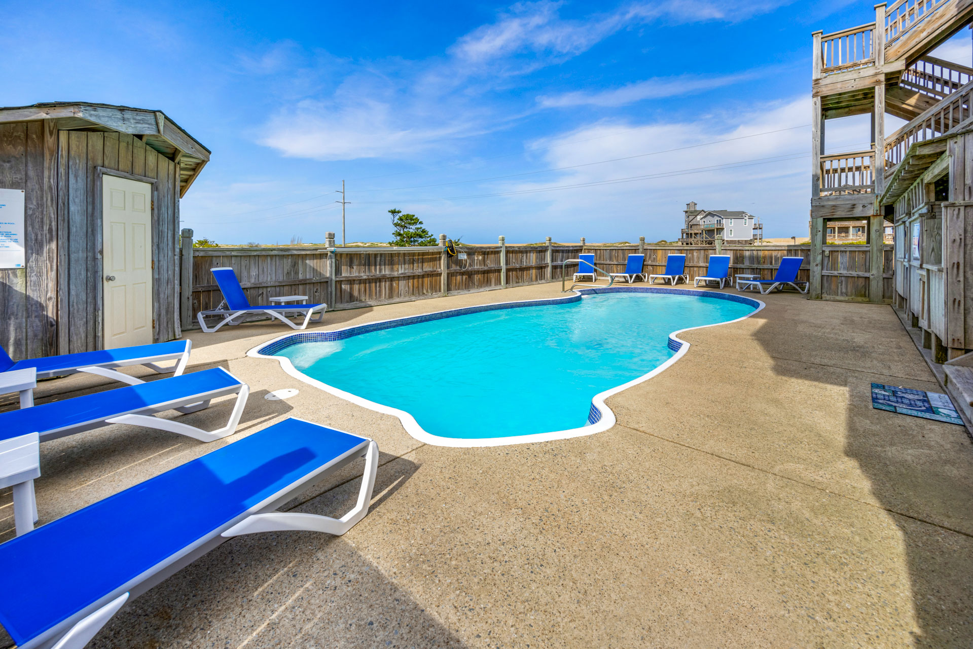 Surf Or Sound Realty 416 Bella Vista Pool Area 1