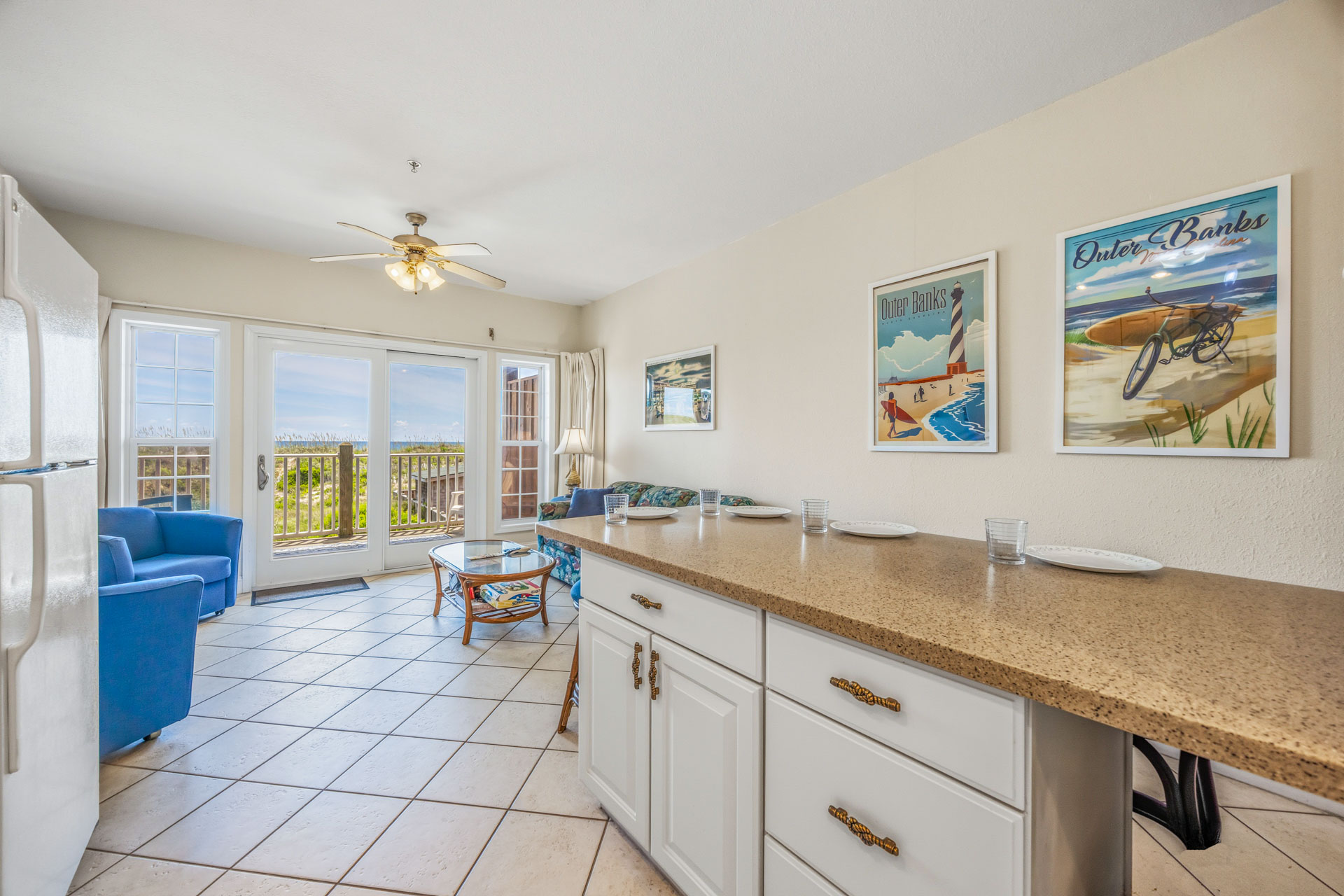 Surf Or Sound Realty 1257 Gnarly Wave Kitchen 4