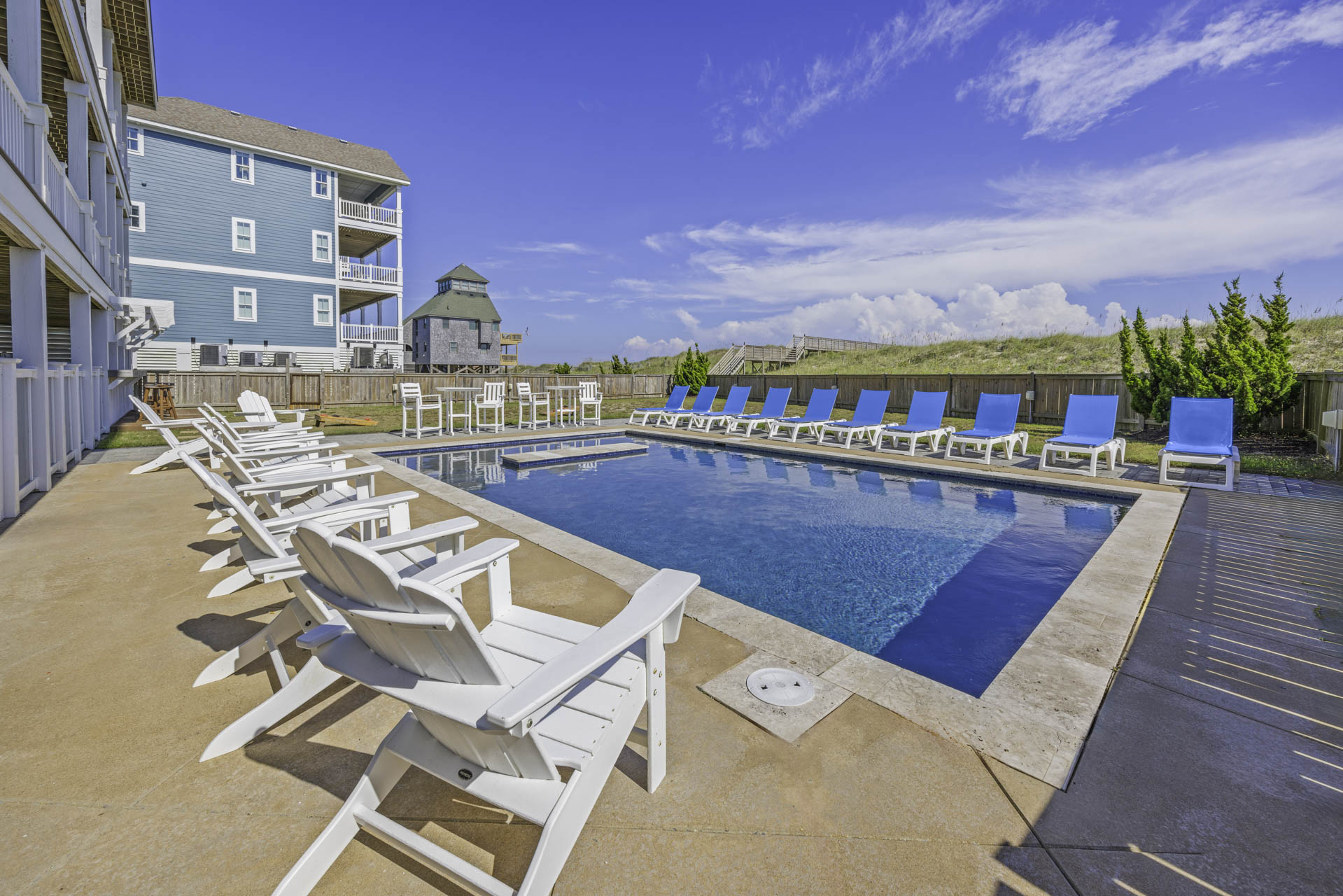Surf Or Sound Realty 836 Hatteras Grander Pool Area 1