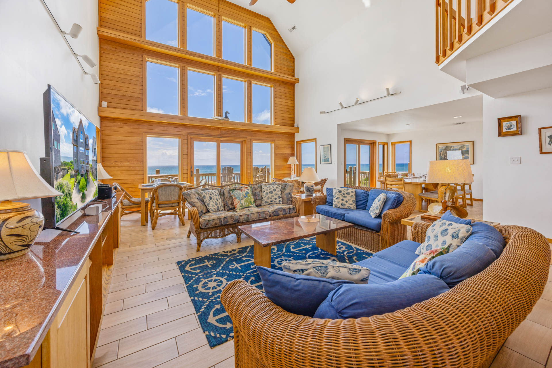 Surf Or Sound Realty 766 Surf's Up Great Room 1