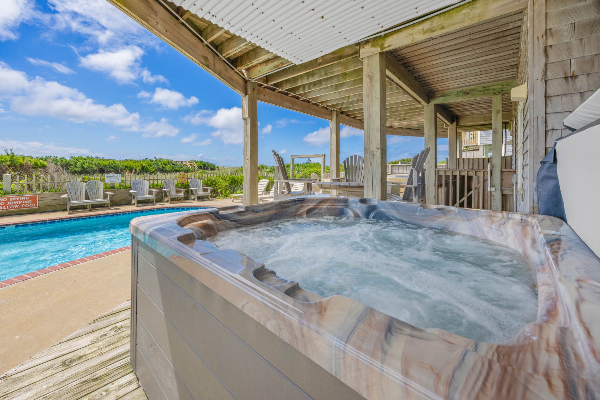 Surf Or Sound Realty 766 Surf's Up Hot Tub 3
