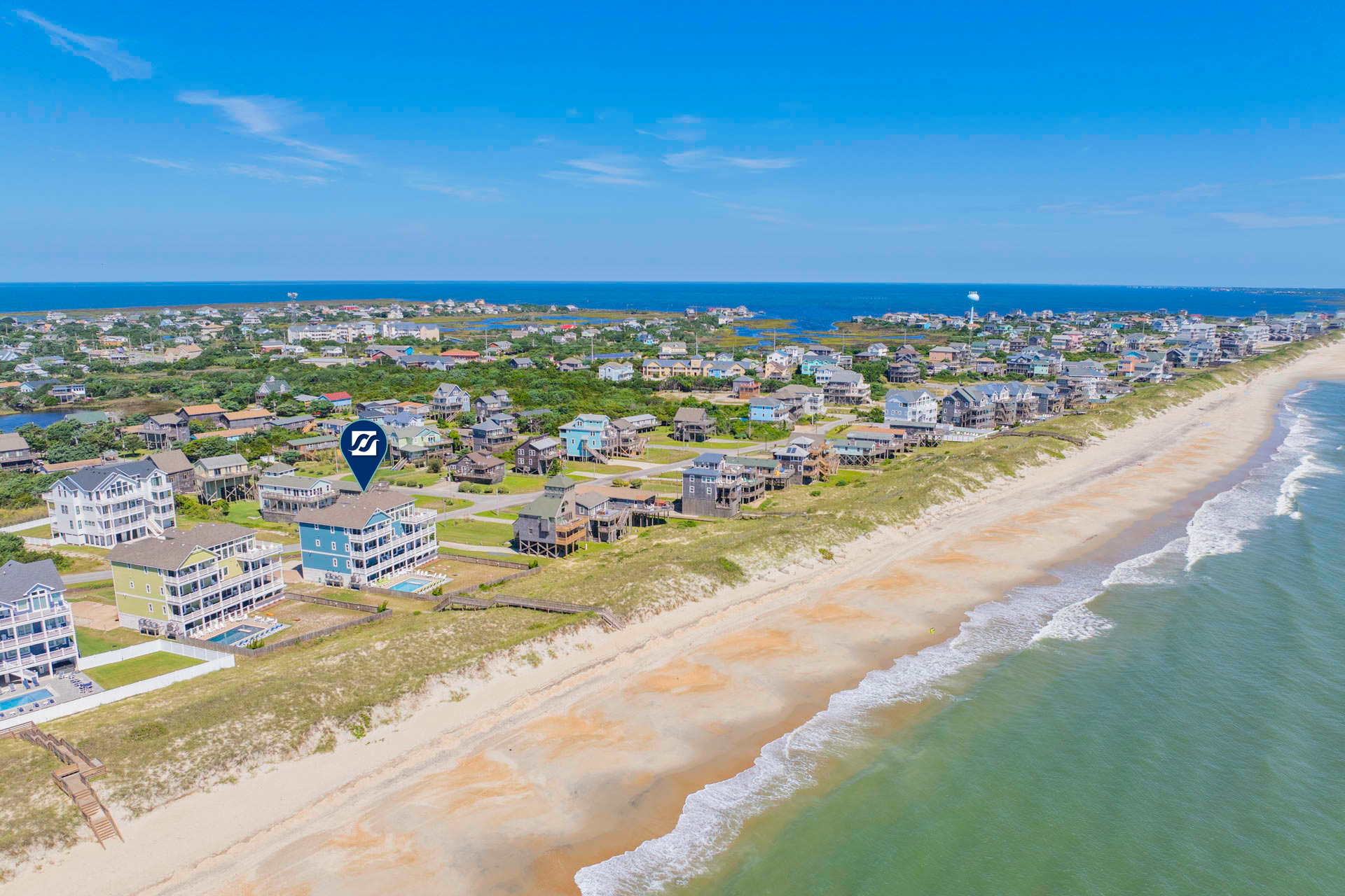 Surf Or Sound Realty 866 Wa Hoo Hatteras Exterior 8 Pin