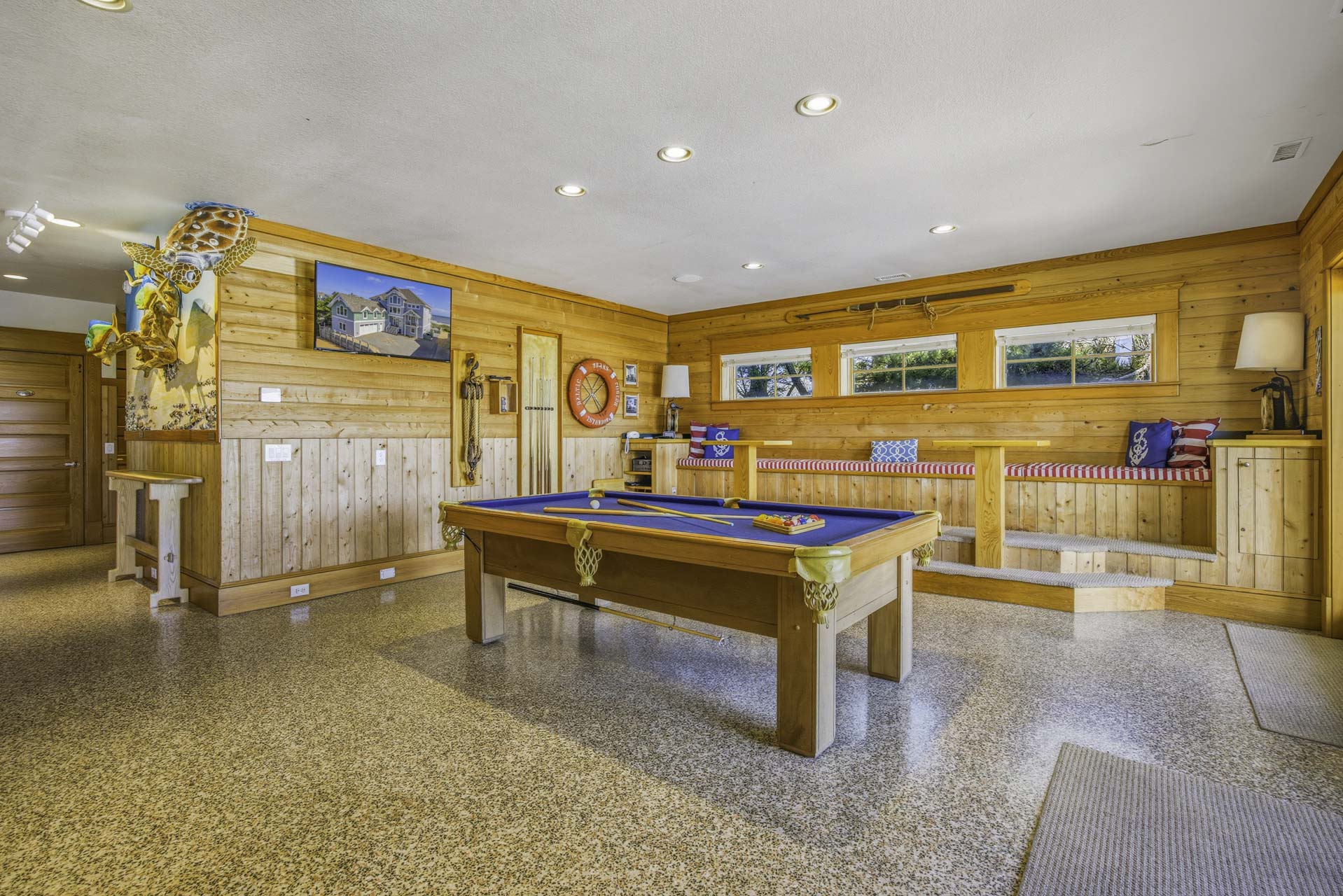 Surf Or Sound Realty 603 Seven Cousins Cottage Game Room 4