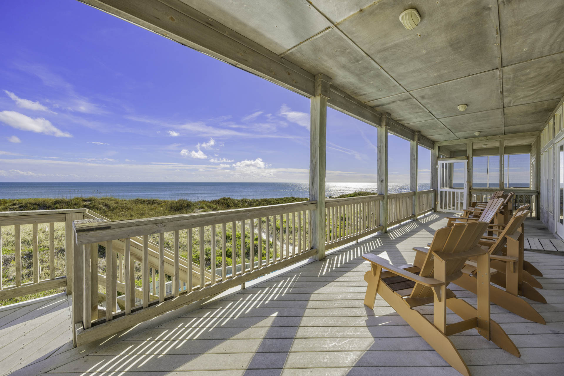 Surf Or Sound Realty 369 Sea Mist Deck 1