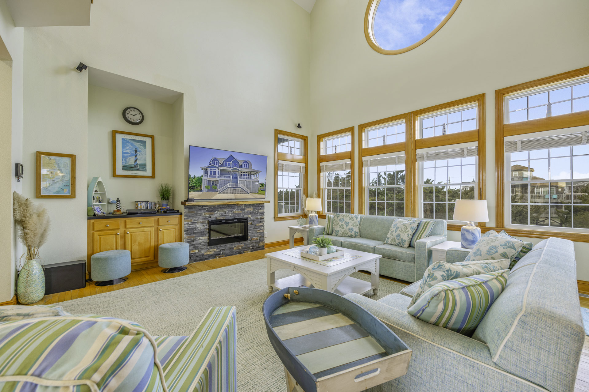 Surf Or Sound Realty 591 Miss Cape May Great Room 1