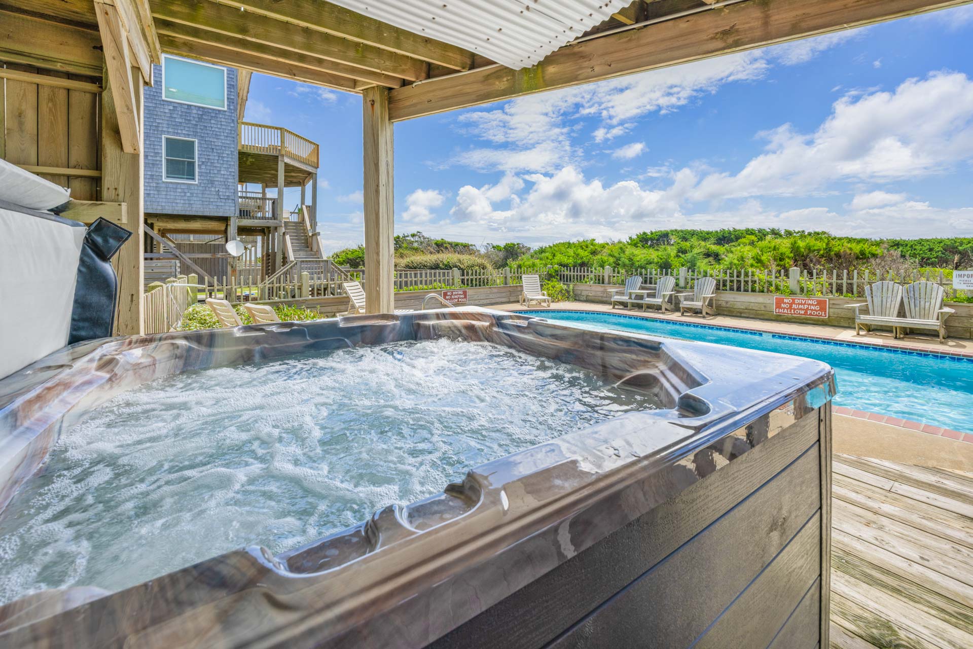 Surf Or Sound Realty 766 Surf's Up Hot Tub 1