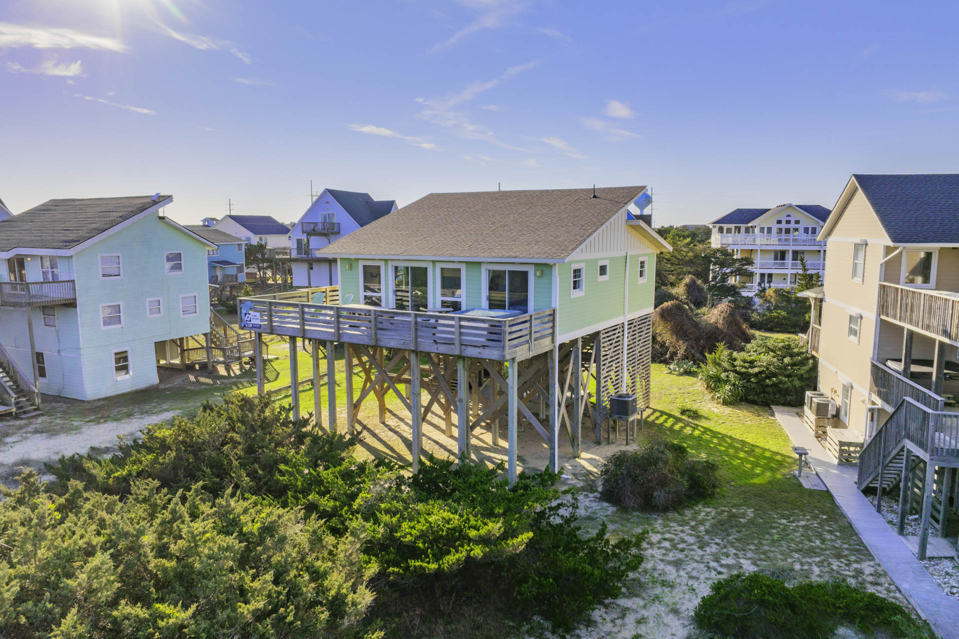 Surf Or Sound Realty 861 Kinnakeet Retreat Exterior 5 2