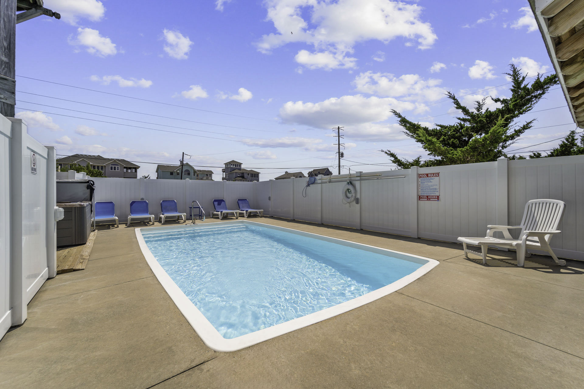 Surf Or Sound Realty 1243 September Breeze Pool Area 2