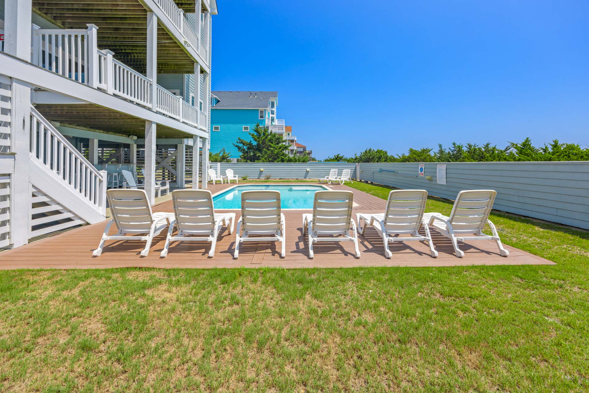 Surf Or Sound Realty 778 Time Out Pool Area 4