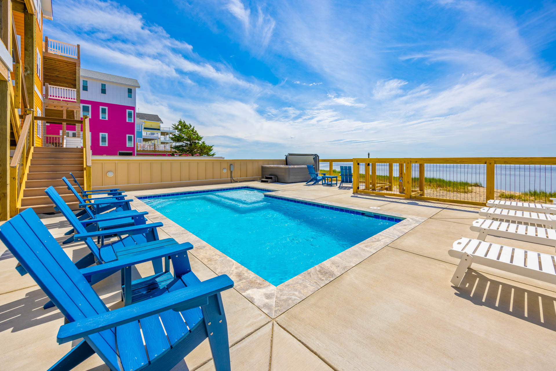 Surf Or Sound Realty 1204 Ocean's 12 Pool Area 6