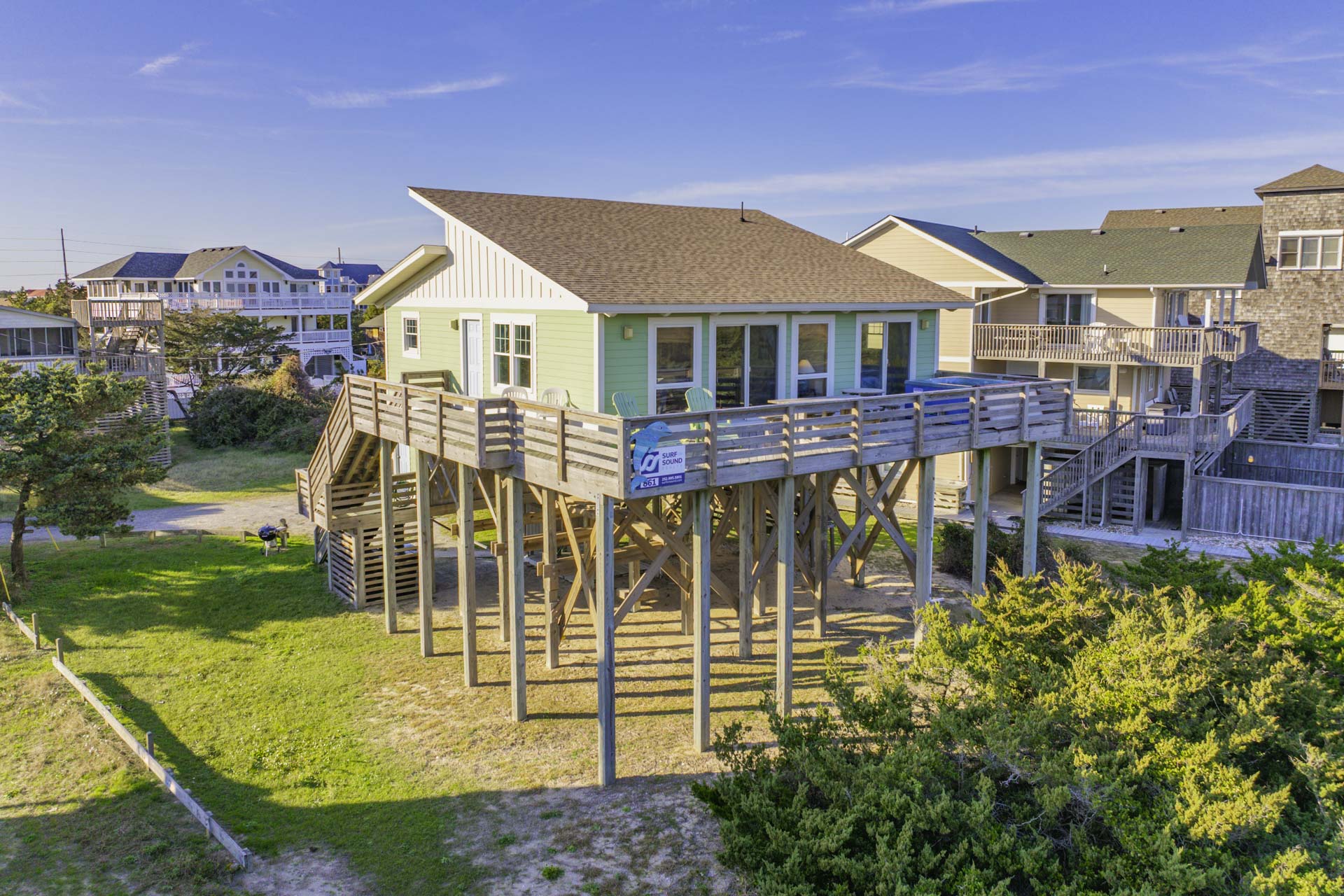 Surf Or Sound Realty 861 Kinnakeet Retreat Exterior 7