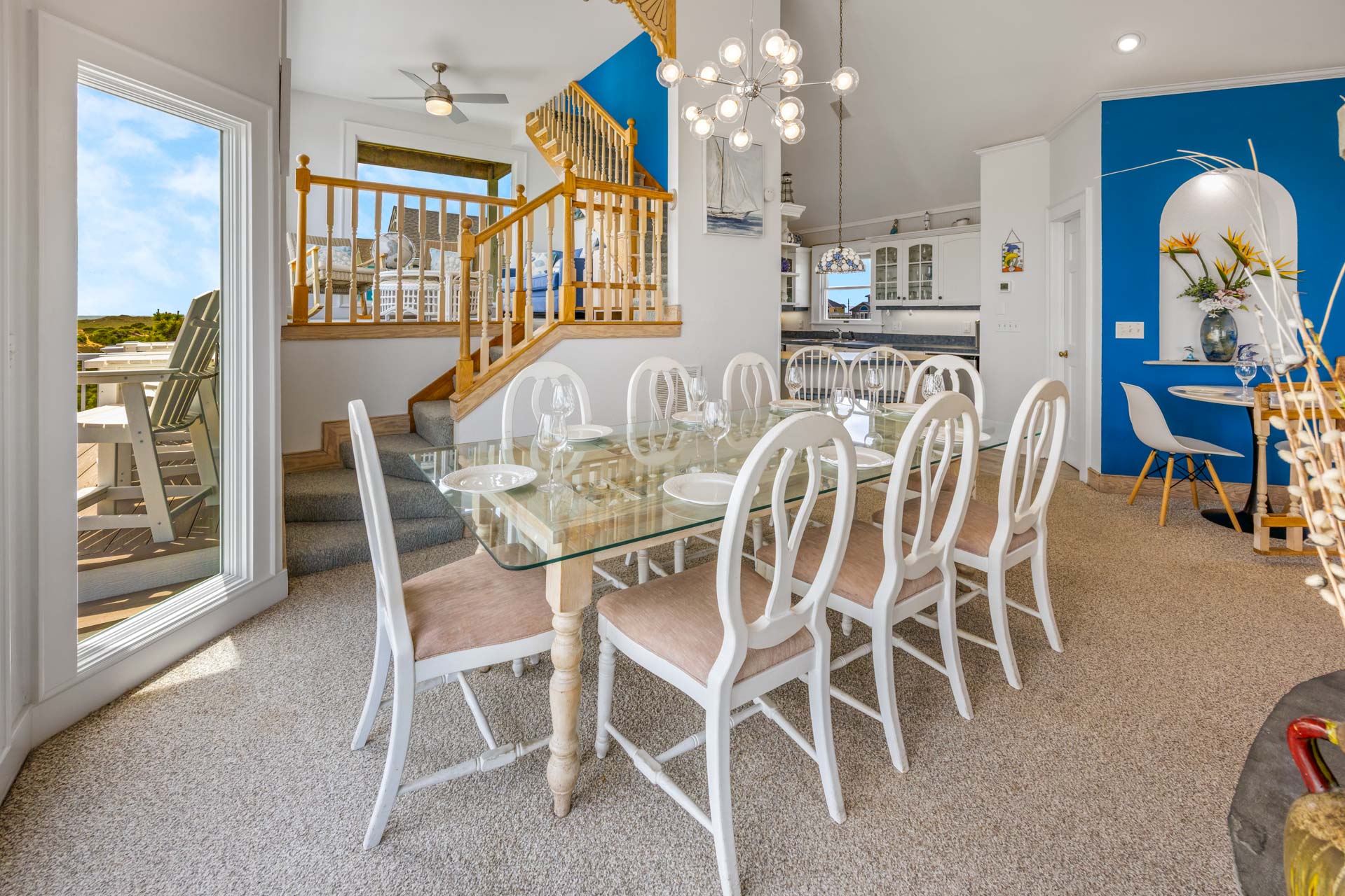 Surf Or Sound Realty 1040 Dolphin's Watch Dining Area 1