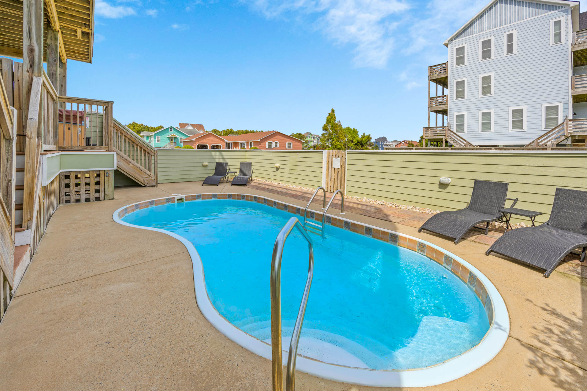 Surf Or Sound Realty 877 The People Sanctuary Pool Area 1