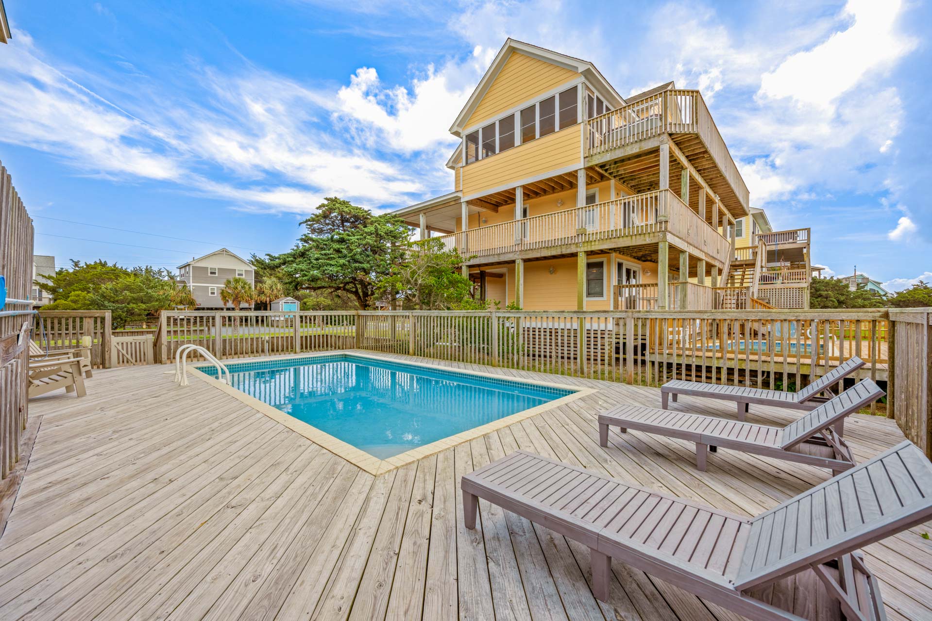 Surf Or Sound Realty 677 Tarpon Watch Pool Area 1