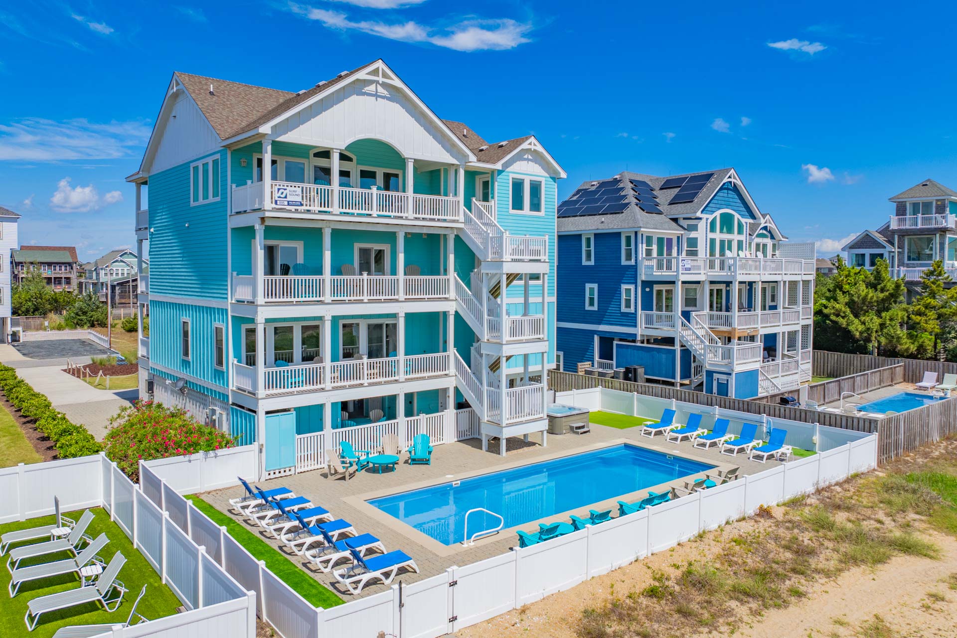 Surf Or Sound Realty 895 Sandy Beach Retreat Back Exterior 3