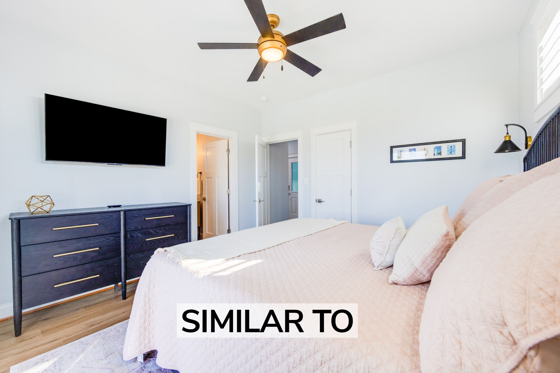Surf Or Sound Realty 1225 Similar To Bedroom 2 Label
