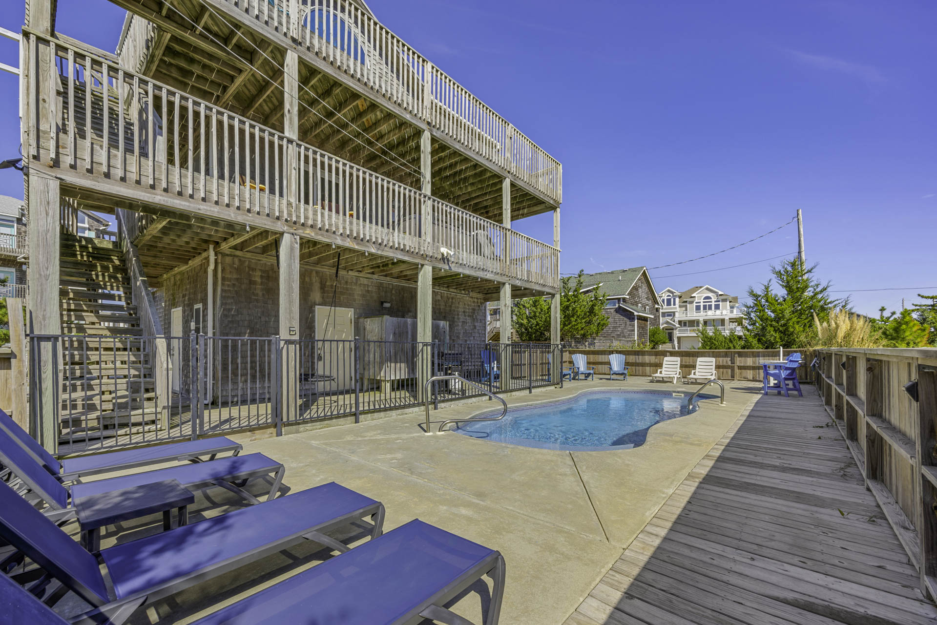 Surf Or Sound Realty 854 Crewe's Nest Pool Area 2