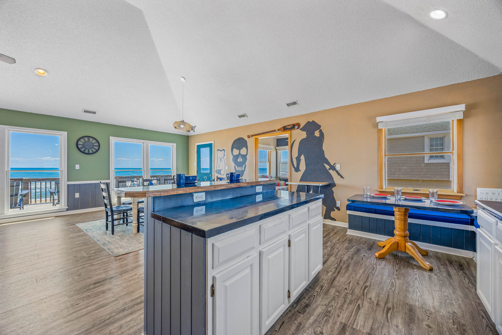 Surf Or Sound Realty 1111 Beachfront Pirates Kitchen 3