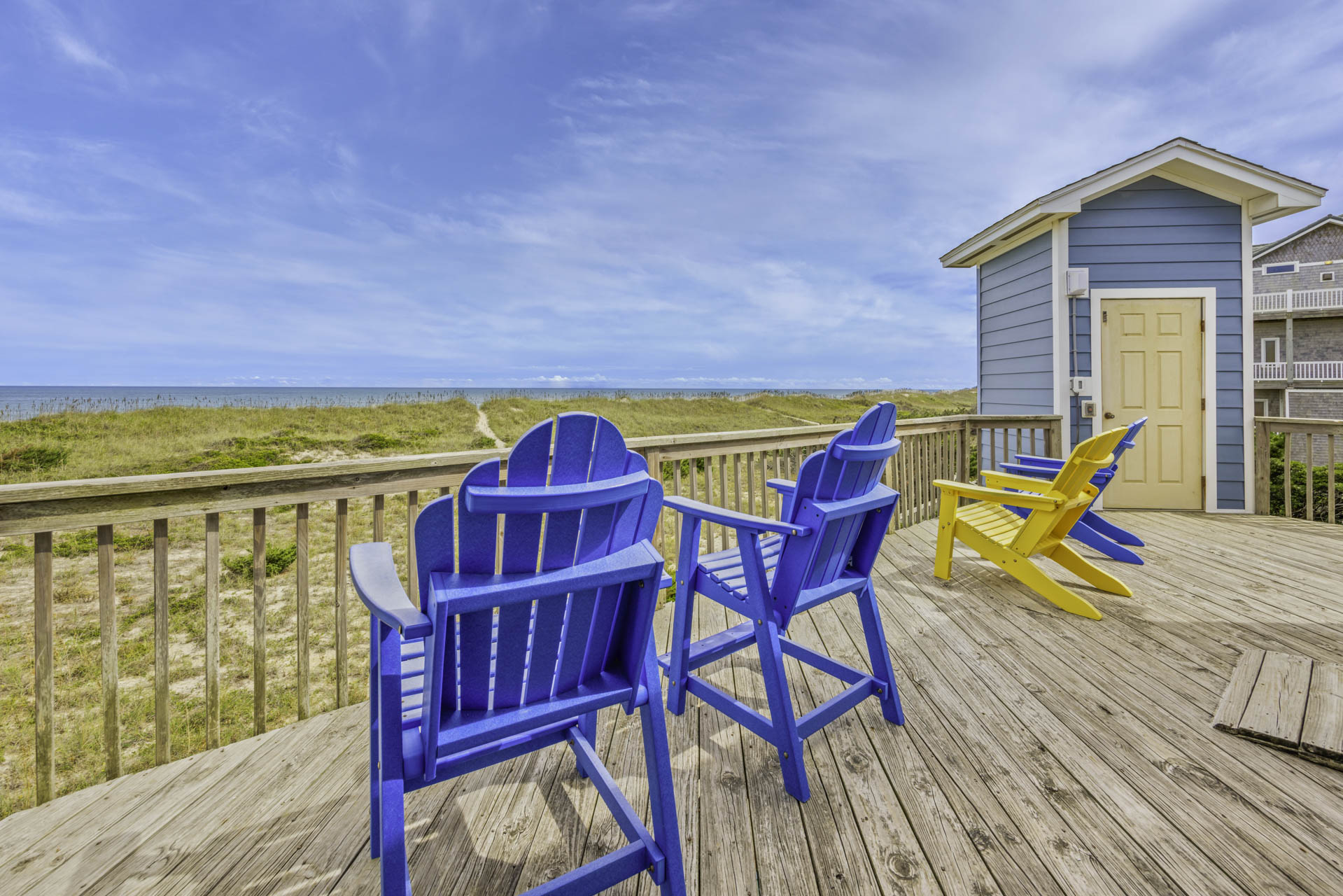 Surf Or Sound Realty 281 Paradise Found Deck 1