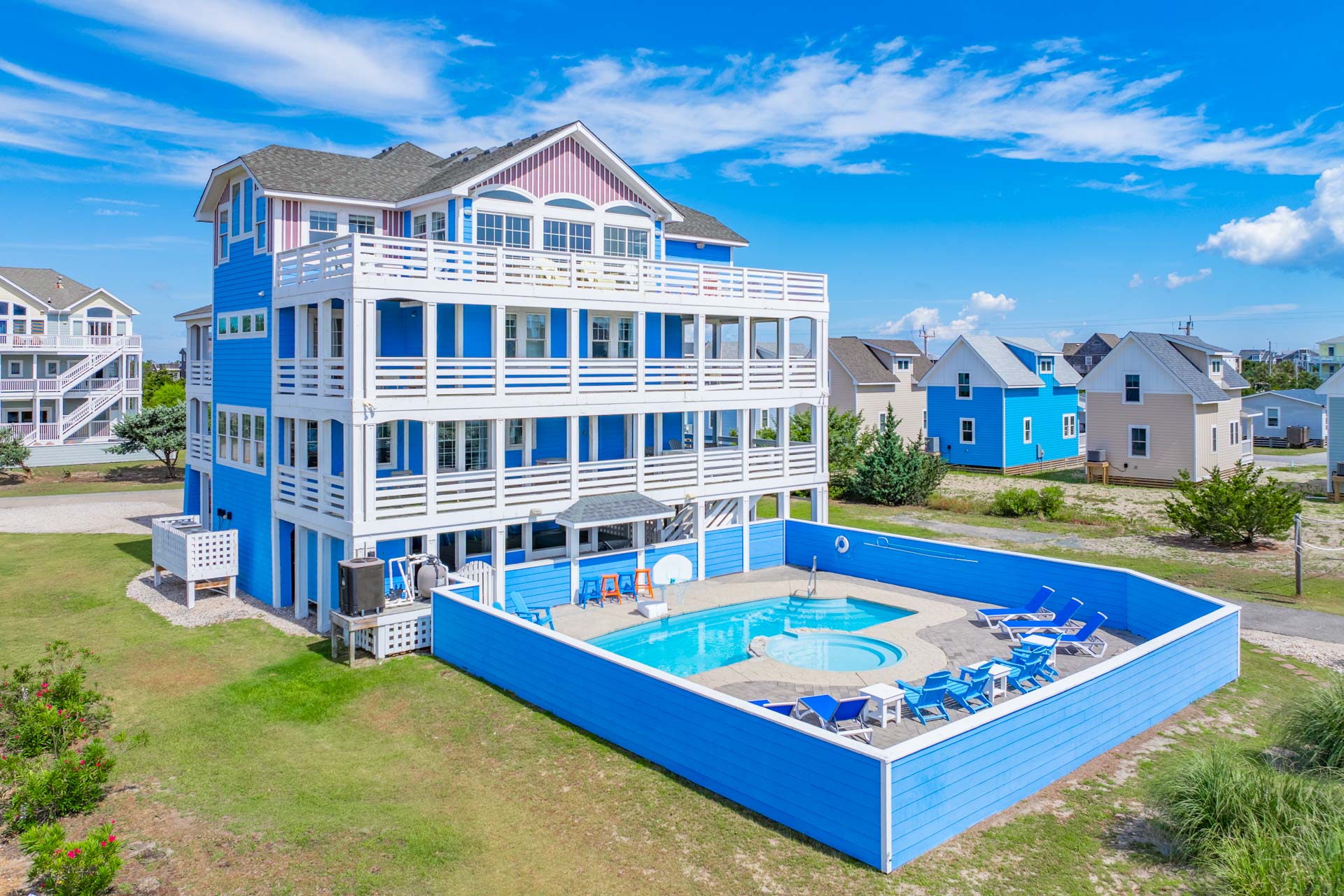 Surf Or Sound Realty 564 High Seas Back Exterior 1