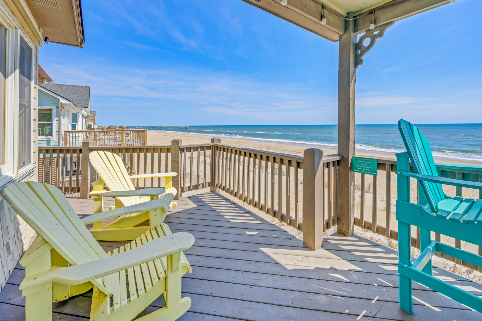 Surf Or Sound Realty 637 Dream Come True II Deck 1