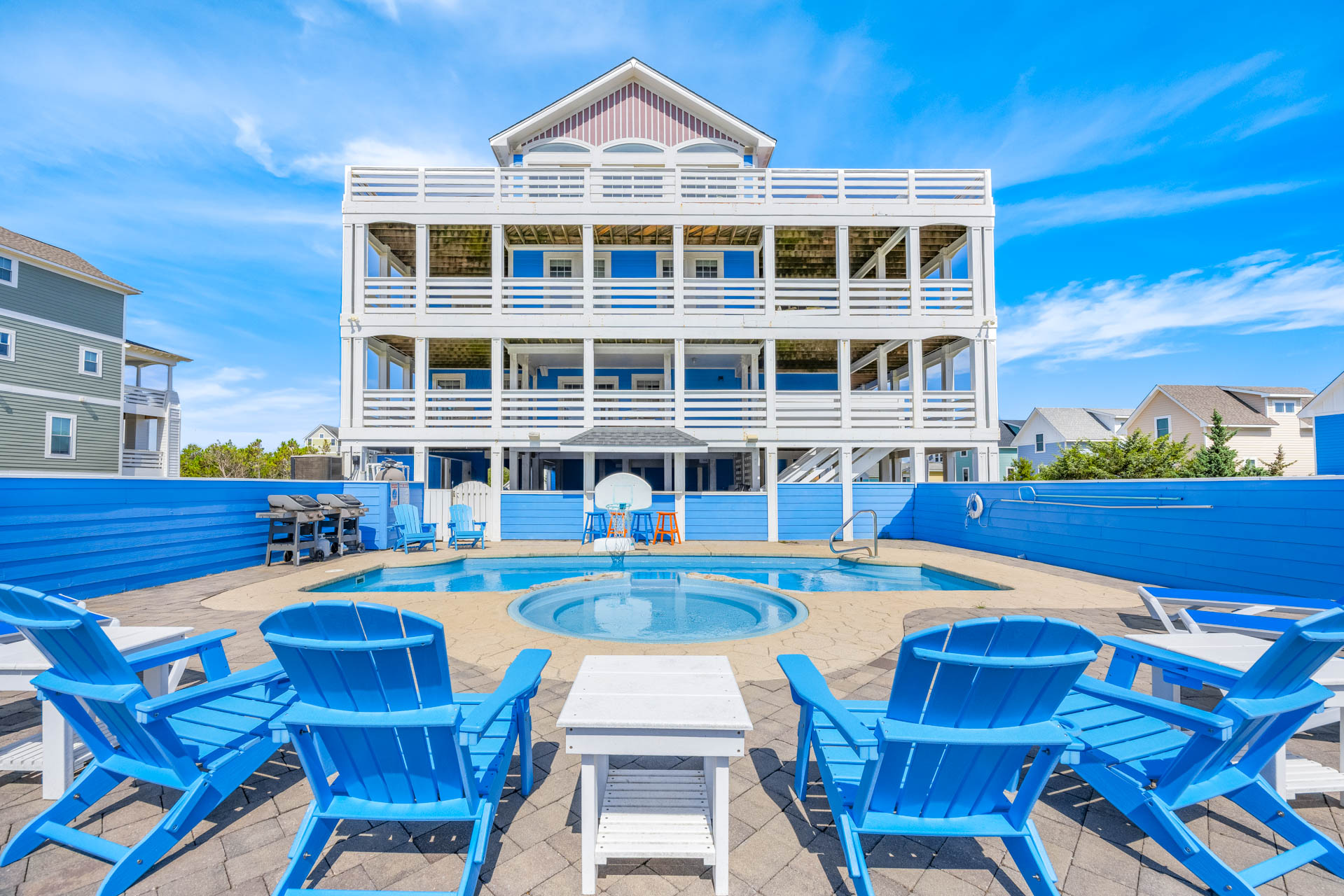 Surf Or Sound Realty 564 High Seas Pool Area 2