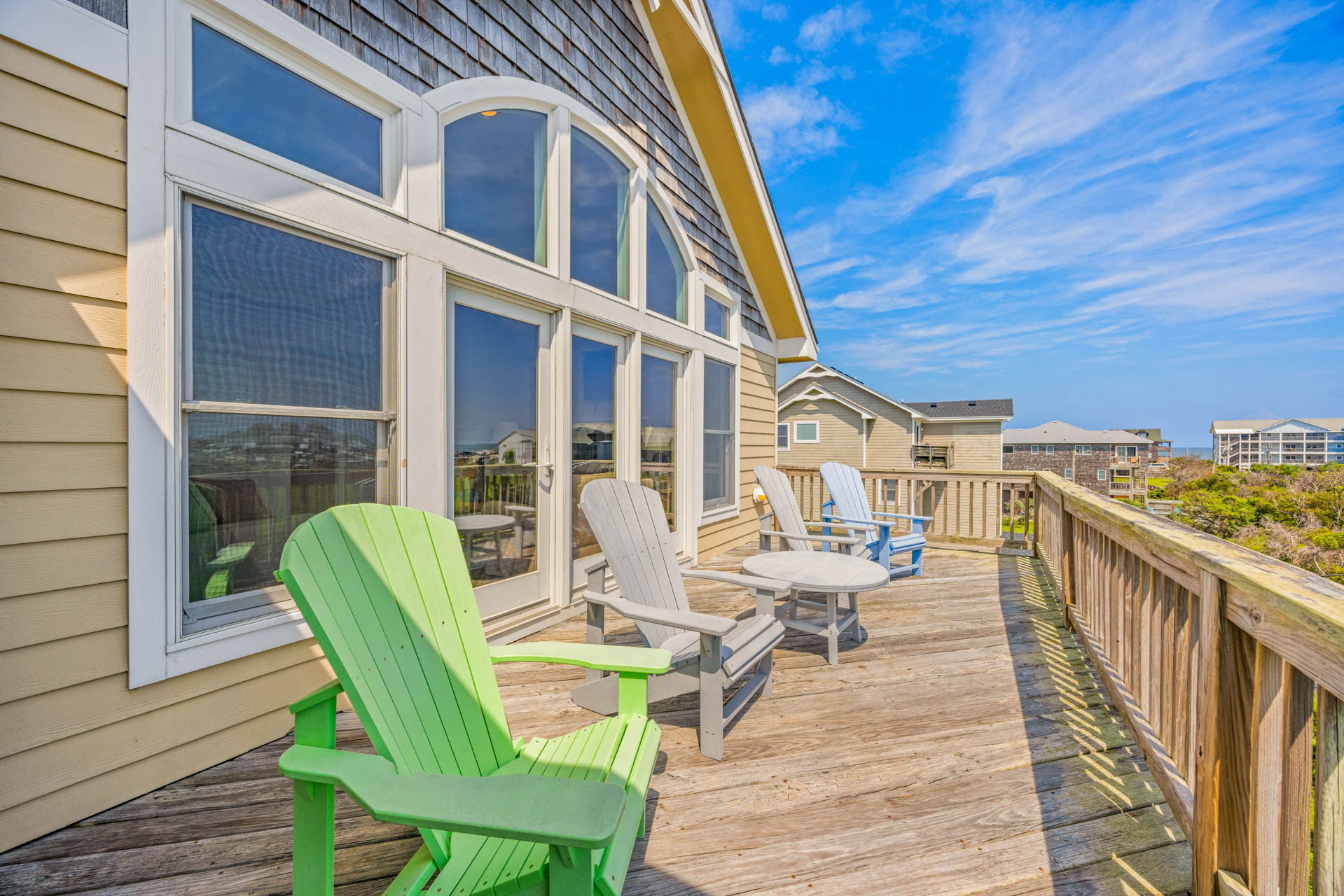 Surf Or Sound Realty 734 Hi View Deck 1
