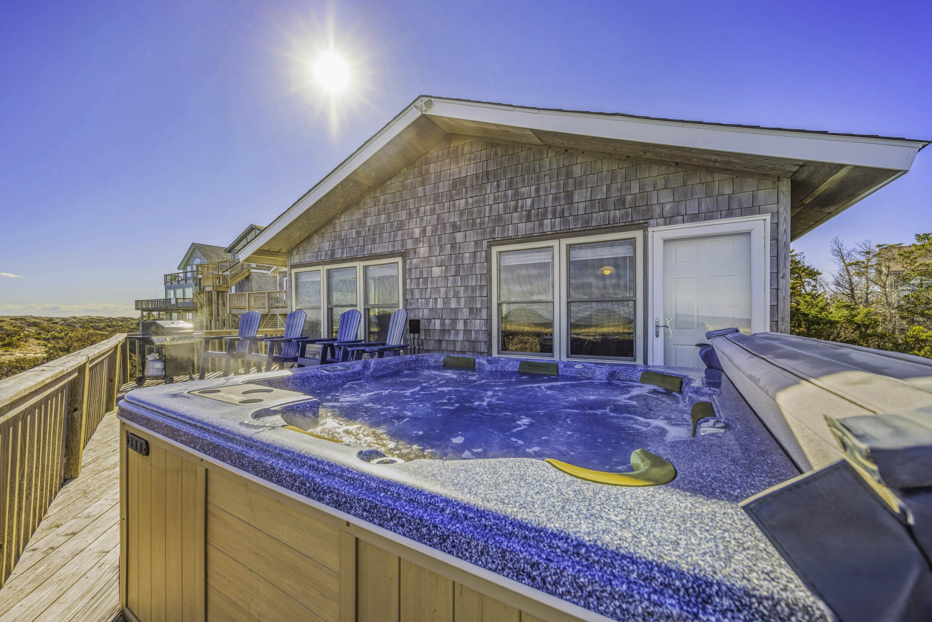 Surf Or Sound Realty 874 Bella Beach Box Hot Tub 3