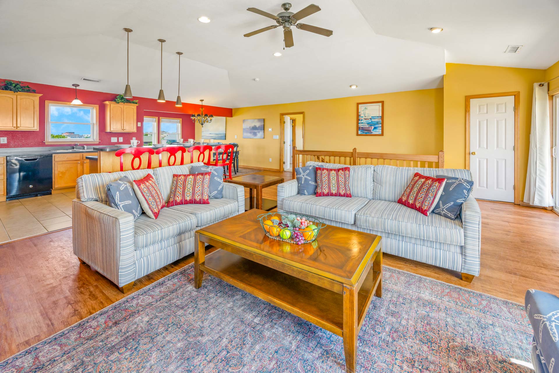 Surf Or Sound Realty 727 Knights In Salvo Great Room 3
