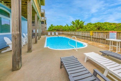 Surf Or Sound Realty 1028 Southern Exposure Pool Area 1