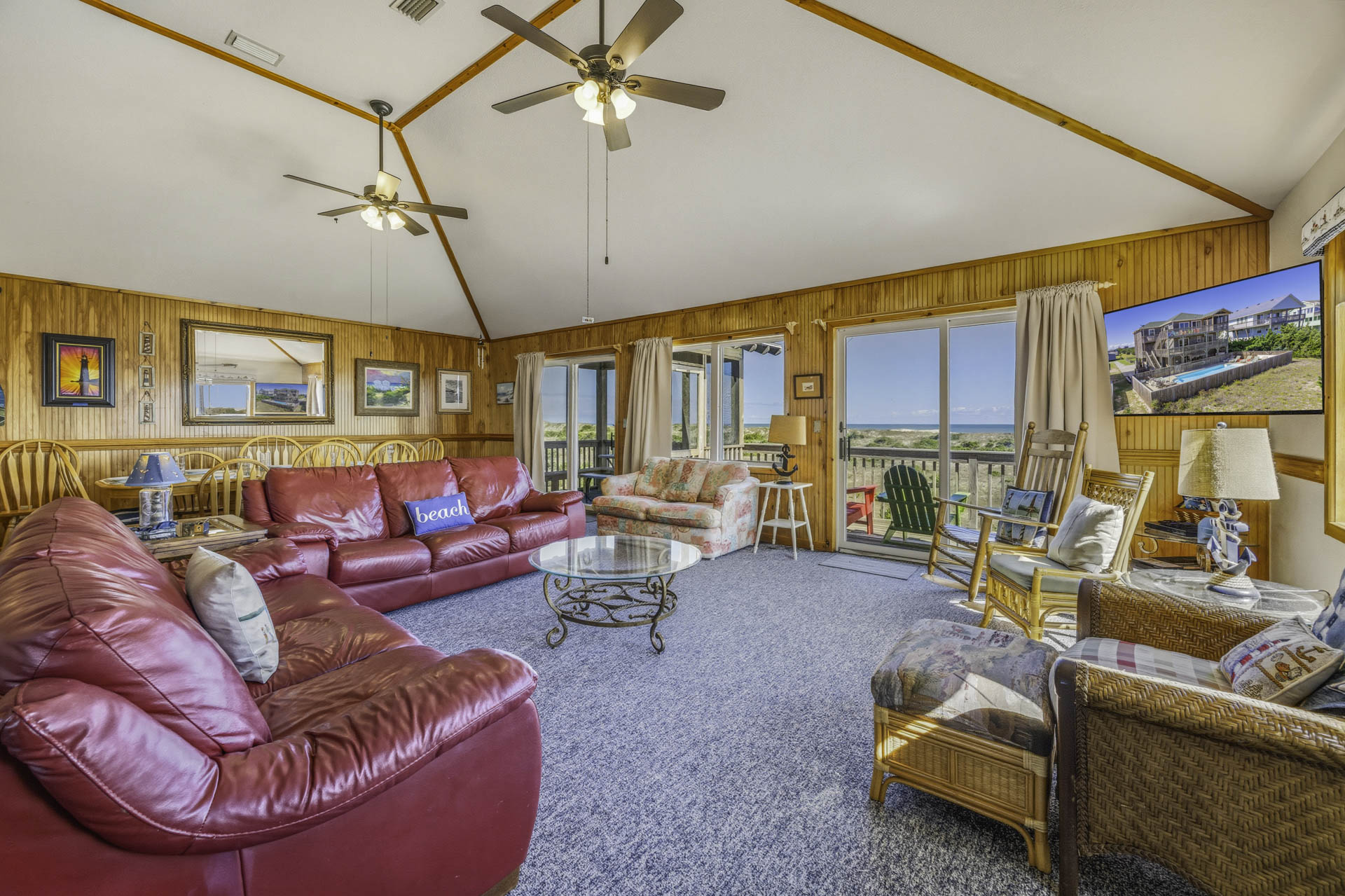 Surf Or Sound Realty 1230 Hideaway East Great Room 1