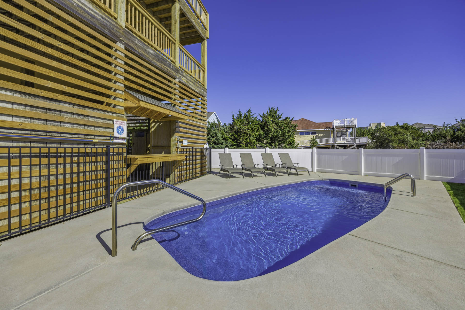 Surf Or Sound Realty 1071 I'm Not Shore Pool Area 2