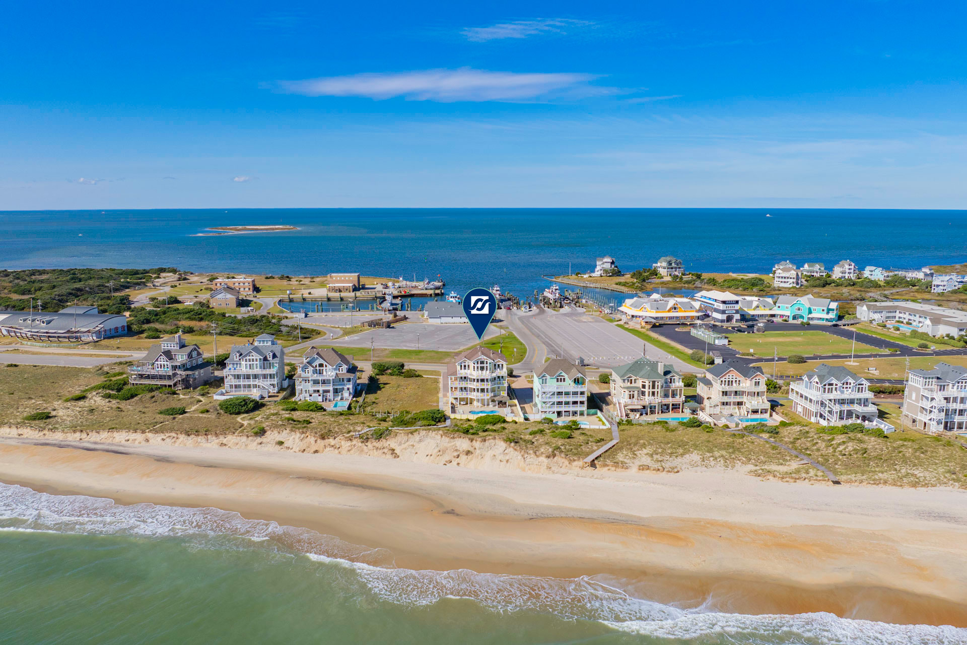 Surf Or Sound Realty 803 Chicken By The Sea Exterior 9 Pin