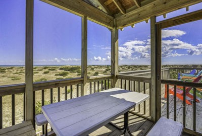 Surf Or Sound Realty 1230 Hideaway East Screened Porch 2