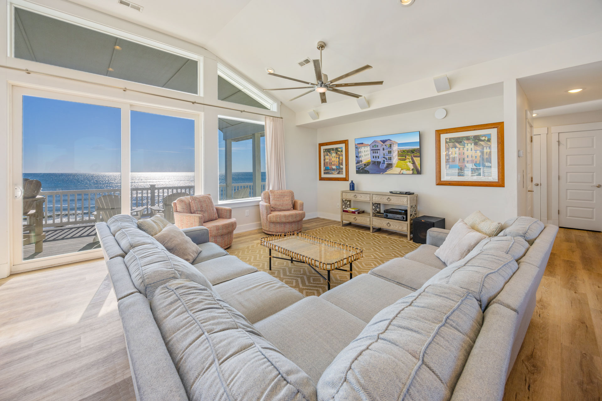 Surf Or Sound Realty 1217 Aqua Sol Great Room 3