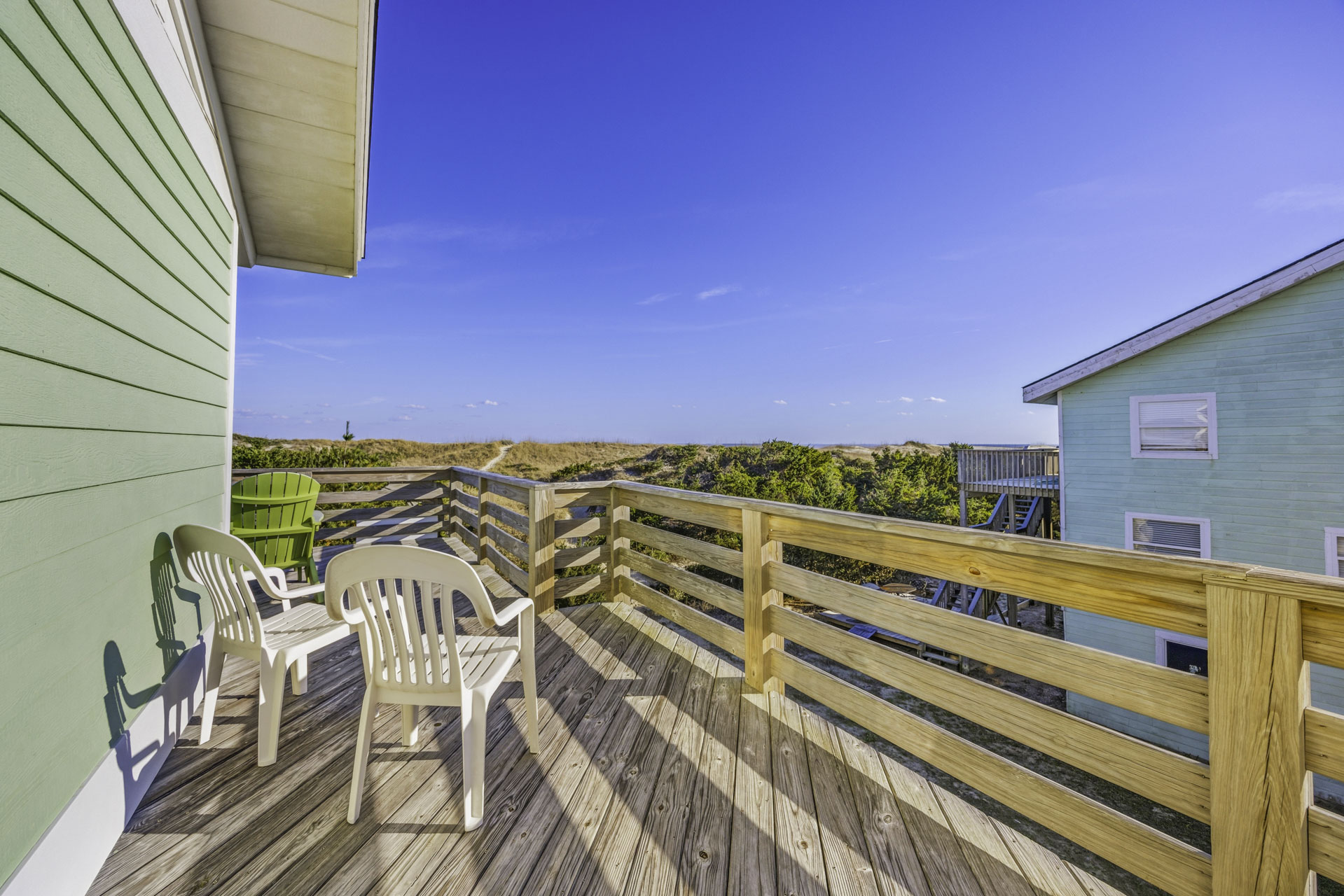 Surf Or Sound Realty 861 Kinnakeet Retreat Deck 1