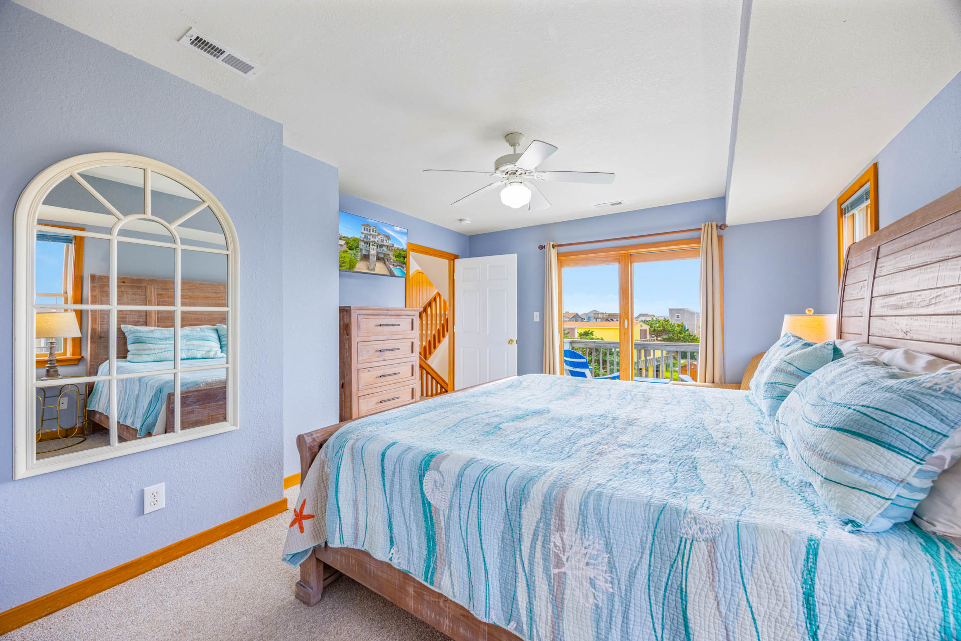 Surf Or Sound Realty 1260 Bangarang Beach House Bedroom 1 2