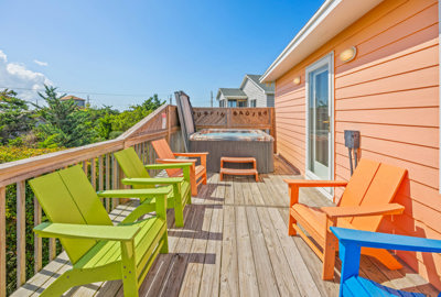 Surf Or Sound Realty 291 Surfin Sadies Deck & Hot Tub 2