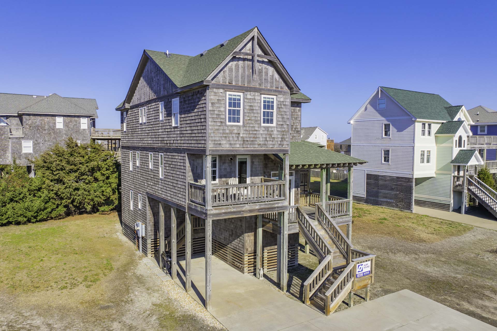 Surf Or Sound Realty 902 Triple Fins Exterior 3